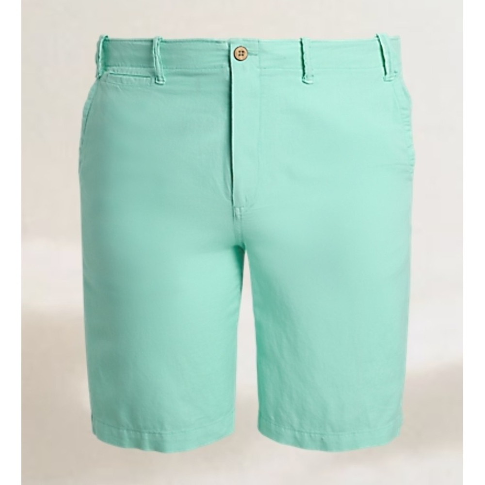 Polo Ralph Lauren Stretch Classic Fit Chino Pastel Green Shorts Men Size 48B NWT